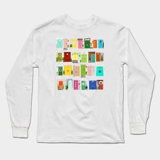 Mod Doors Advent Calendar Long Sleeve T-Shirt